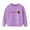 ZA Purple, variant on Baby Sweatshirt Boys Girls Winter Long Sleeve Letter Printing Crewneck Hoodless Tops Kids Clothes 2 Years-3 Years