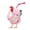 Pink, variant on Chicken Harness and Leash,Adjustable Poultry Walking Vest for Small Chickens, Ducks, and Geese,Outdoor Training Lead for Backyard Pets, Vet Visits, and Travel,Red