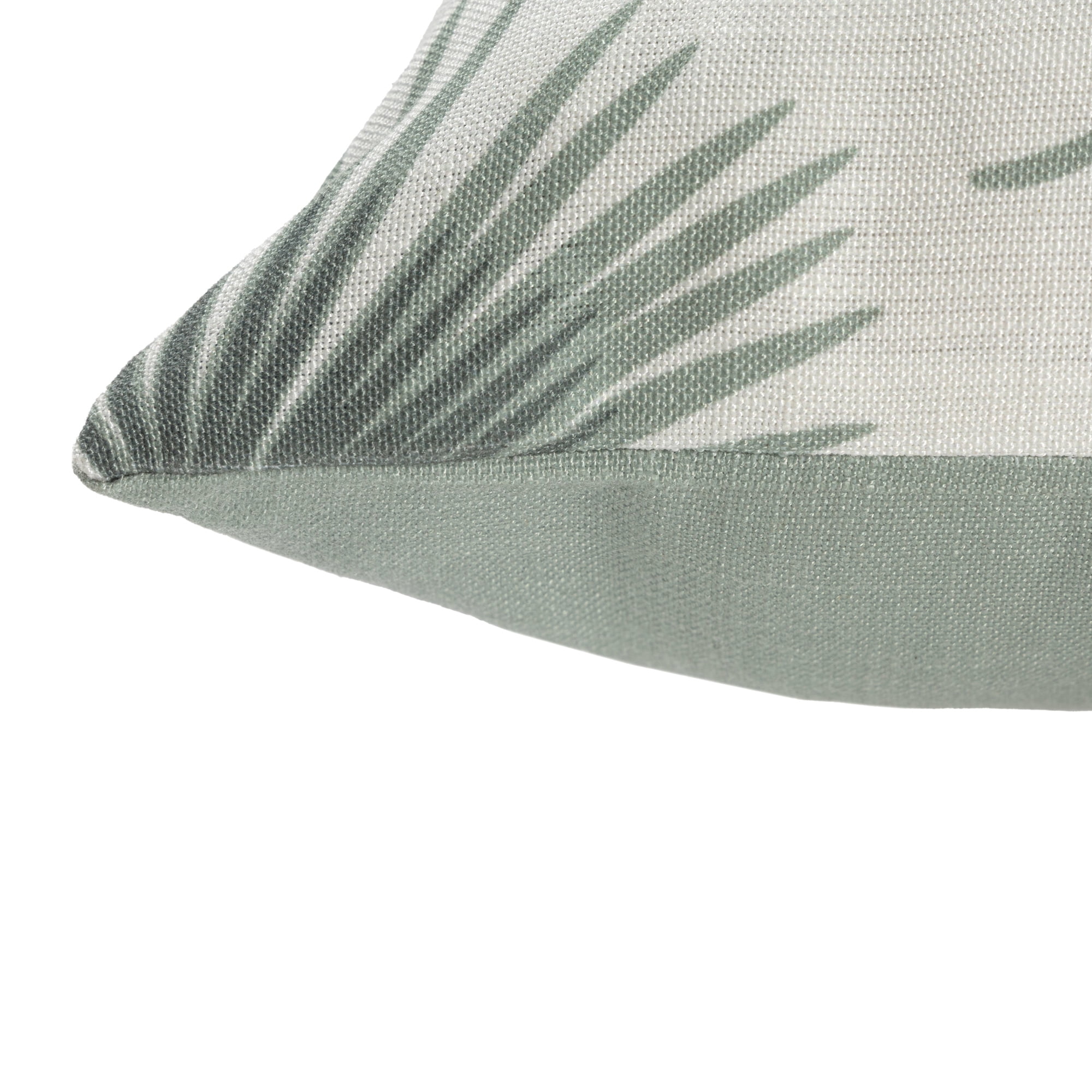 Harlow Hill Olympia 22" x 22" Sage Green/White Floral Polyester Adult Decorative Throw Pillow Cover