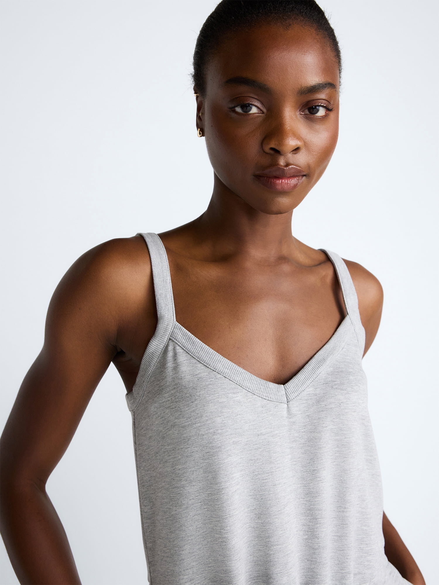 Scoop Women's and Women's Plus Scubaknit Tank Jumpsuit, Sizes XS-4X