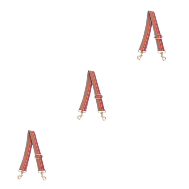 Qarigey Correa para bolso de hombro, piezas de repuesto, cinturón cruzado ancho, bandolera artesanal, correas para monedero, accesorio, rosa y Type1 NO1