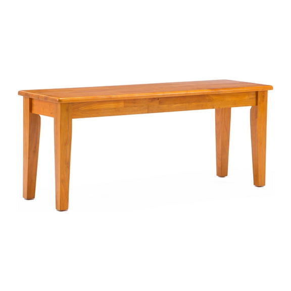 Boraam Shaker Wood Dining Bench in Oak
