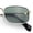 Gold - Green, variant on Retro Hipster Narrow Rectangle Metal Rim Dad Fashion Sunglasses [All Black]