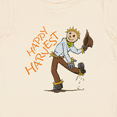 thumbnail image 4 of Inktastic Happy Harvest Scarecrow Boys or Girls Baby T-Shirt, 4 of 5