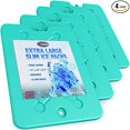thumbnail image 1 of Kona Large Ice Packs for Coolers - Slim Space Saving Design - 25 Minute Freeze Time, 1 of 7