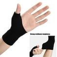 thumbnail image 4 of Guantes de compresión para la artritis del pulgar, muñequera transpirable, guante sin dedos con almohadillas de gel para lesiones en las manos, 1 par Namotu CZYD-HQ94, 4 of 6