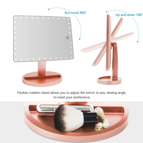 Funtouch large lighted vanity on sale makeup mirror