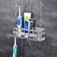 thumbnail image 6 of sruoe Bathroom Shower Organizer, Bathroom Storage, Shower Caddy Organizer, Bath Racks for Shower, Wall Mounted Rustproof Standing Storage Rack for Bathroom, 6 of 7