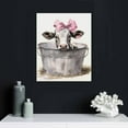 thumbnail image 4 of Nawypu Country Farmhouse Wall Art Canvas-Funny Farmhouse Cattle in Tub Retro Style Canvas Prints Framed Wall Art for Home Bedroom Office Kitchen Dining Room Wall Décor, 4 of 4