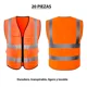 thumbnail image 2 of Chaleco Seguridad Industrial Brigadista Reflectante 20 Pzas, 2 of 7