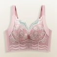 thumbnail image 3 of Lixiuxyad Full Coverage Underwire Bra For Seamless With Wide Side Support And Comfortable Lift Everyday Wear,Bras for Women Pink 90C, 3 of 4