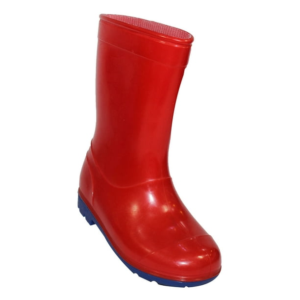 bota de lluvia leon niÑo rojo plastico 1519 LEON 1519p