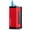 Red, variant on Cigar Lighter Windproof Direct Punch Portable Metal Stainless Steel Fashion Gift Box Packaging