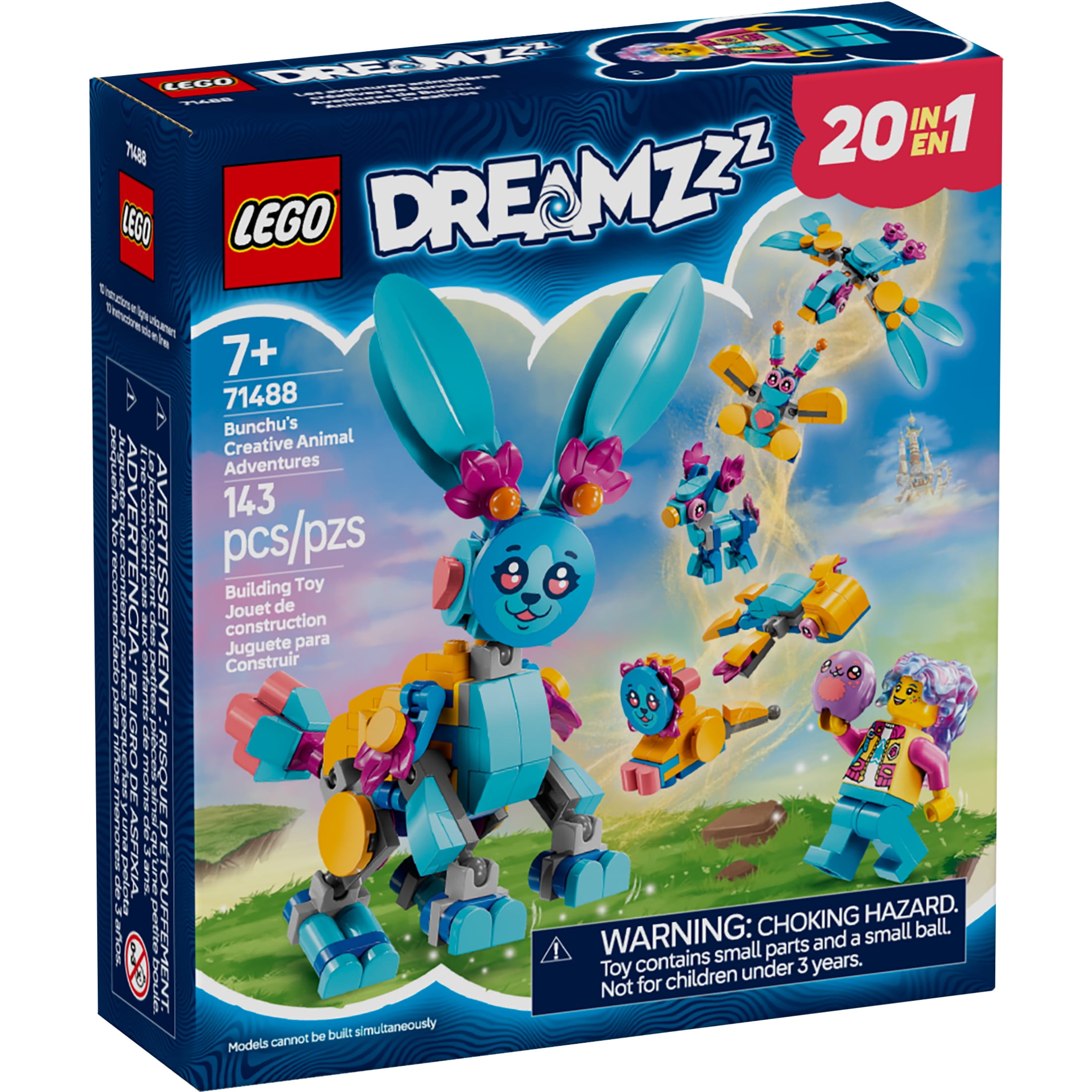 LEGO DREAMZzz Bunchus Creative Animal Adventures  Fantasy Bunny Toy for Kids, Boys and Girls, Ages (图3) LEGO DREAMZzz Bunchus Creative Animal Adventures  Fantasy Bunny Toy for Kids, Boys and Girls, Ages (图3)