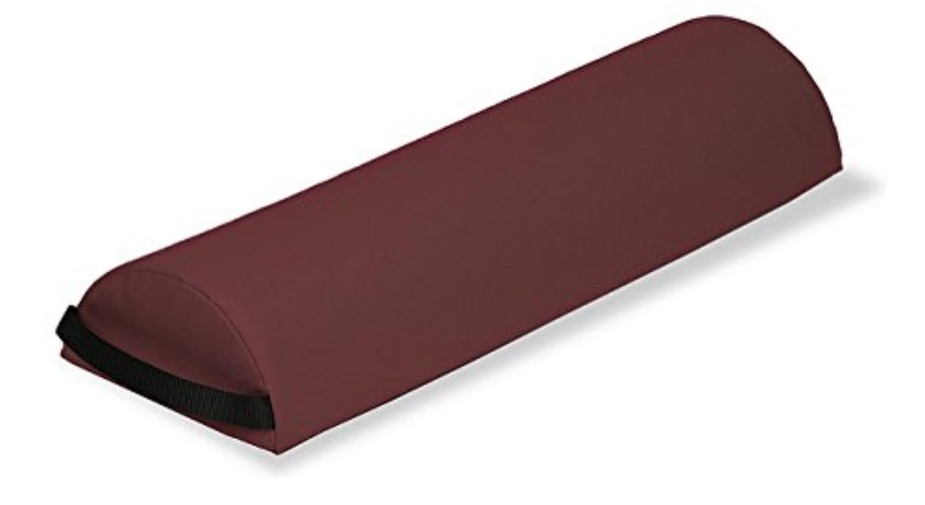 Bolster Pillow Half Jumbo Durable Massage Bolster, 100 PU Upholstery