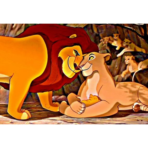 DIY 5d Diamond Painting Kits for Adults The Lion King Full Drill Diamond Art Kits Paint by Numbers Diamond Dots Kits for Adults Beginner