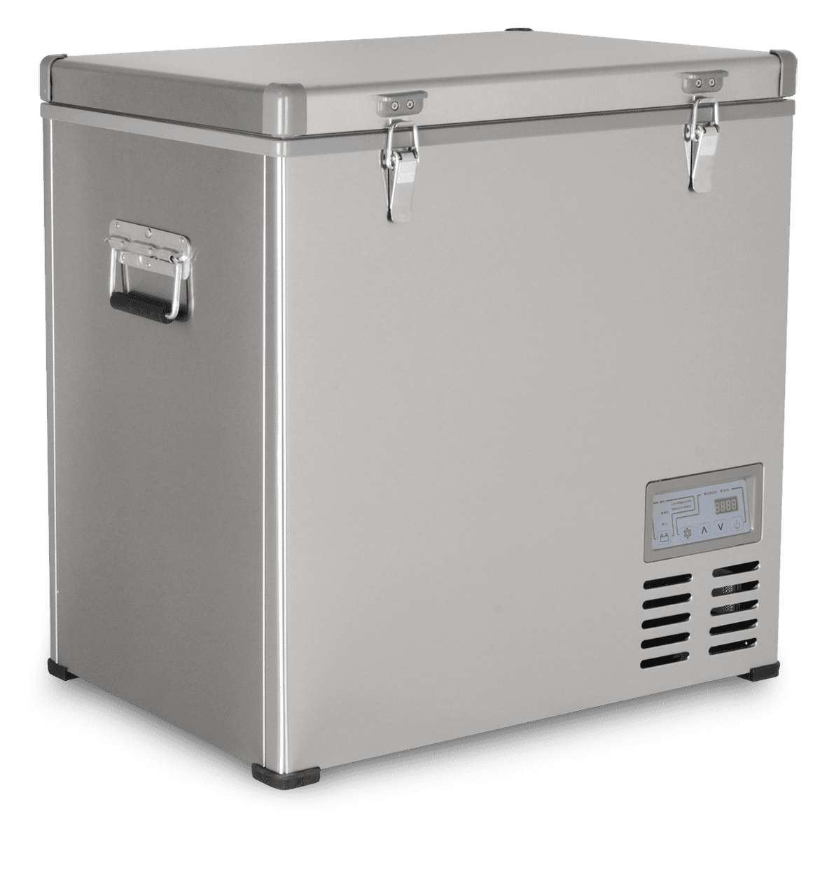 Kalamera 2.3 Cu. ft 60 Quart Portable Refrigerator/Freezer Stainless
