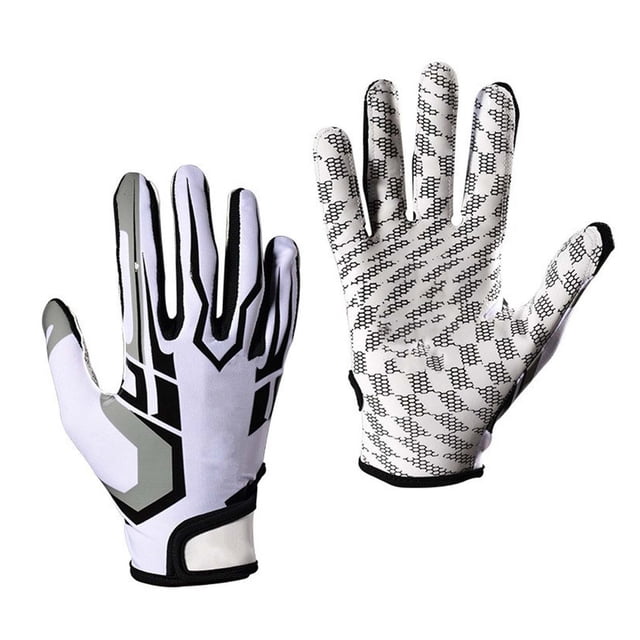 Guantes de fútbol para jóvenes, antidesglizantes, transportes, Guantes de fútbol con dedos completos, Guantes de fútbol para hombres con diseño de Puntas de Malla para