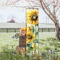thumbnail image 5 of Summer Sunflower Welcome Porch Sign - Rustic Farmhouse Outdoor Decor, 5 of 6