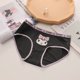 thumbnail image 1 of uds Sanrio Kuromi Cinnamoroll My Melody pantalones dibujos animados Y2K moda Kawaii para niñas cómodos calzoncillos de algodón Modal de talle medio, 1 of 4