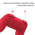 thumbnail image 4 of 2 Pcs Game Joycon-compatible Handle Grip Gaming Console Stand Controller Holder for Nintendo Switch Dual Double Players Game(White), 4 of 8