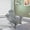 Gray-Rocking, variant on ArisingAsia All Weather Adirondack Chairs, Polyresin Wood Adirondack Chair with an hole to hold umbrella on the arm, 250lbs Static Weight Capacity, 2set Red