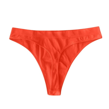 

Zuwimk Womens Panties Women Underpants Seamless Thong Temptation Underwear High Waist L One Size