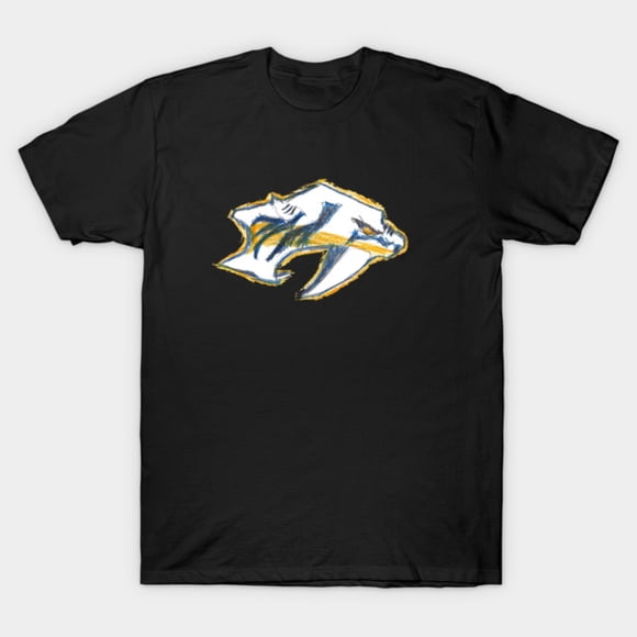Nashville Predators Hockey Logo Fan Sportswear Top Unisex T-Shirt, up to size 3XL.