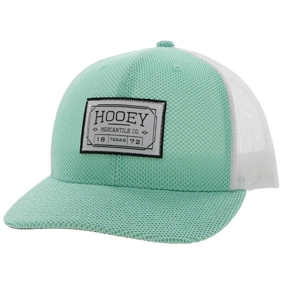 Hooey® Men's Doc 6-panel Teal  White Aztec Trucker Cap 2202T-TLWH