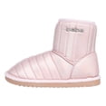 thumbnail image 3 of bebe Fashionable Iridescent Quilted Winter Boots for Little Girls, Size 11, 3 of 7
