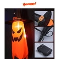 thumbnail image 3 of Halloween Colorful String Lights, Hanging Lighted Wizard Hat Ghost Lights, Waterproof , Battery Powered, Suitable for Indoor and Outdoor Halloween Decorations, 3 of 10