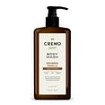 Cremo Mens Body Wash, Bourbon Vanilla Scent, 32 fl oz