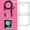 Clear Case+Black Strap, variant on Dteck for Samsung Galaxy Z Flip 5 Case with Hinge Protection, Lightweight Non-Yellowing Transparent Clear Phone Cover with Crossbody Nylon Lanyard for Samsung Z Flip 5,Clear Case Purple Strap