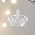 thumbnail image 3 of Adornos navideños, copos de nieve de acrílico transparente para Navidad, adornos para árboles de Navidad para el hogar, suministros de Navidad para Año Nuevo, 3 of 5