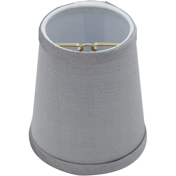 Upgradelights 4 Inch Mini Empire Clip On Chandelier Lamp Shade 3 x 4 x 4