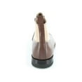 thumbnail image 5 of 00026-249 Men Stacy Adams High Top Boot Madison Biscuit Toe Brown Taupe Side Zip, 5 of 8