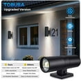 thumbnail image 7 of 2 Pack Outdoor Wall Light with Dusk to Dawn Sensor,Wall Mount Black, 7 of 7