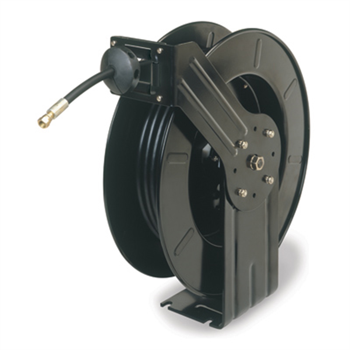 Legacy Manufacturing L8621 Workforce Retractable Grease Hose Reel, Open