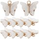 thumbnail image 2 of 10pcs Butterfly Charms for DIY Jewelry Making – Lightweight Alloy Pendant Keychain Accessories for Bracelets & Necklaces, Durable Craft Supplies, 2 of 5