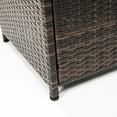 thumbnail image 4 of Mondawe 28inch Wicker Square Fire Pit Table, 4 of 8