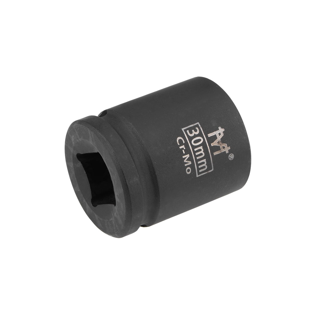 3/4-inch Square Drive 24mm Hex 12 Point Impact Socket Assembly Black