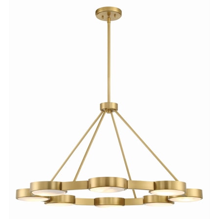Crystorama Lighting - Orson - 8 Light Chandelier-21.5 Inches Tall and 38.5