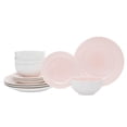thumbnail image 4 of spiral-pink-porcelain-12-piece-dinnerware-set-service-for-4, 4 of 4