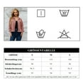 thumbnail image 5 of Chaqueta de pana de color liso, chaqueta con solapa, chaqueta de pana informal con botones, 5 of 5