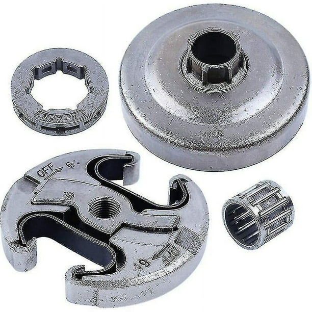 Embrague Tambor Piñón Bomba De Aceite LANNMXG Compatible Husqvarna 340 345 346xp 350 351 353 445 450 E