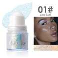 thumbnail image 1 of Gel en polvo brillante con lentejuelas para cabello, cuerpo, rostro, cabello, polvo brillante, crema para ojos, maquillaje, baile, 20 g., 1 of 1