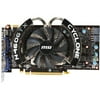MSI N460GTX Cyclone 1GD5/OC - Graphics card - GF GTX 460 - 1 GB GDDR5 - PCIe 2.0 x16 - 2 x DVI, Mini-HDMI