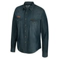 thumbnail image 2 of Men's-Wrangler  Denim Texas Longhorns Denim Full-Snap Long Sleeve Shirt, 2 of 3