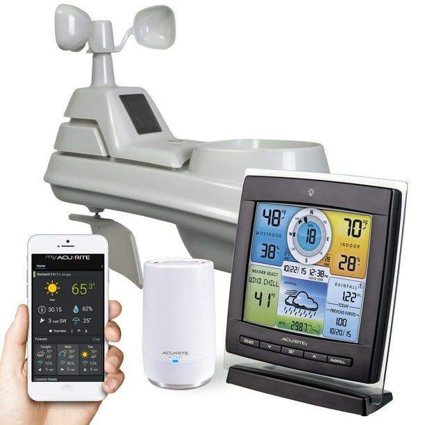 AcuRite 01528 Weather Station with Access Hub for Remote Monitoring