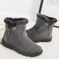 thumbnail image 4 of Ecetana Women Winter Snow Boots Keep Warm Ankle Booties Non-Slip and Waterproof Shoes, 4 of 6
